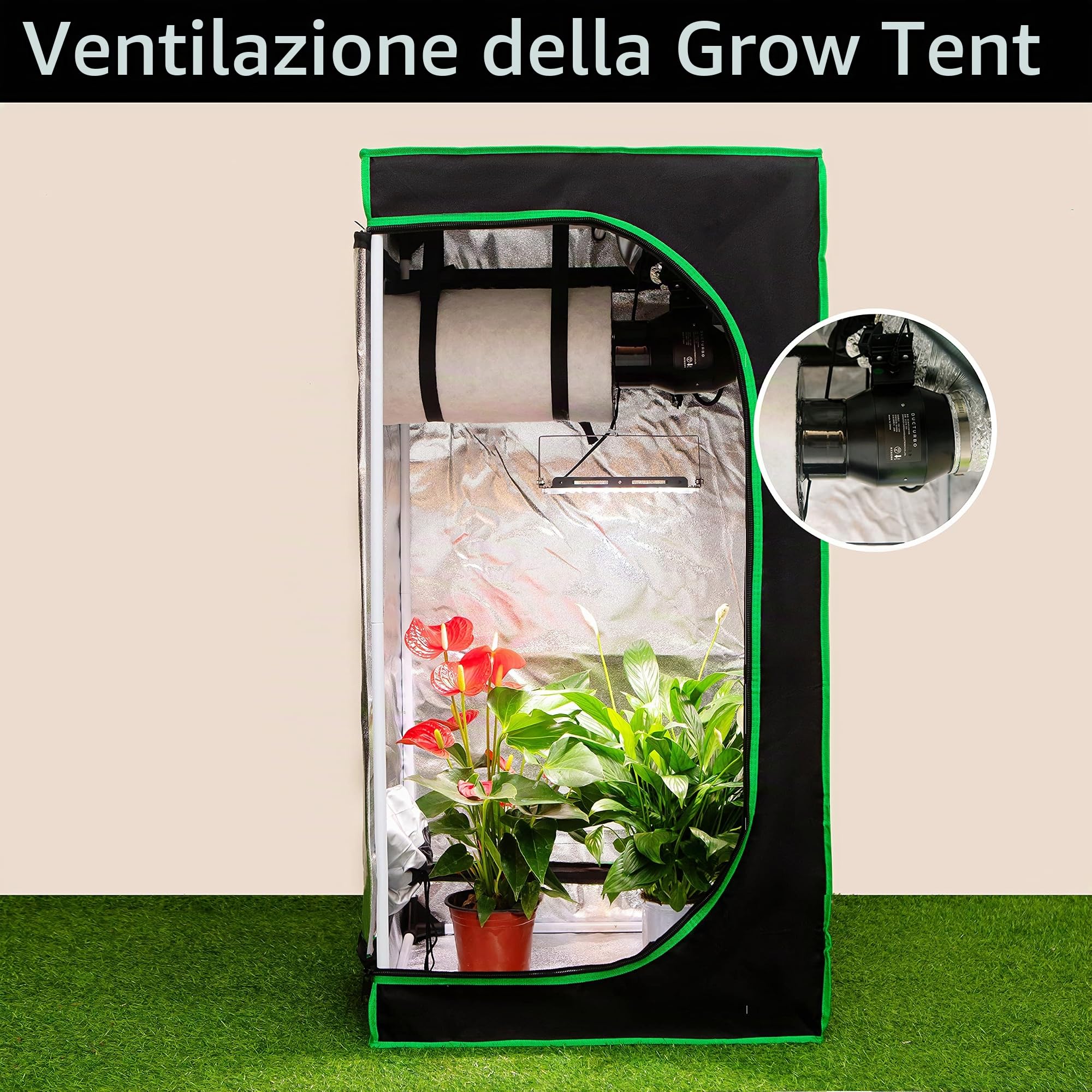 Ventola Aspirazione 100mm regolabile, Ventilatore del Condotto, Massimo Estrazione 275m³/h Ventola di Aspirazione, Estrattore aria in linea con controllore di velocità variabile