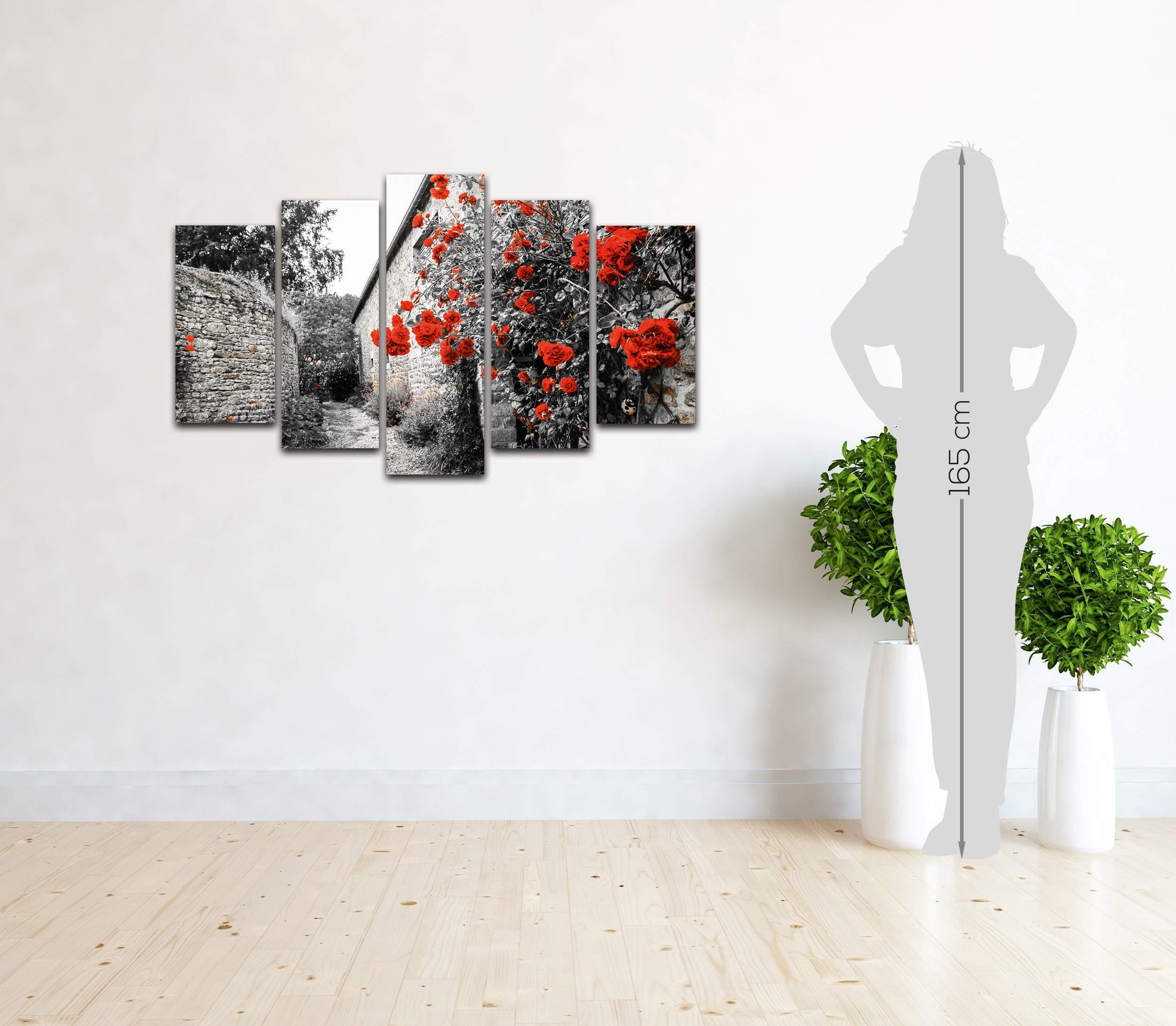 Homemania Picture, Pine Wood, Polyester, Multicoloured, 20 x 60 x 3 cm, 2 Units