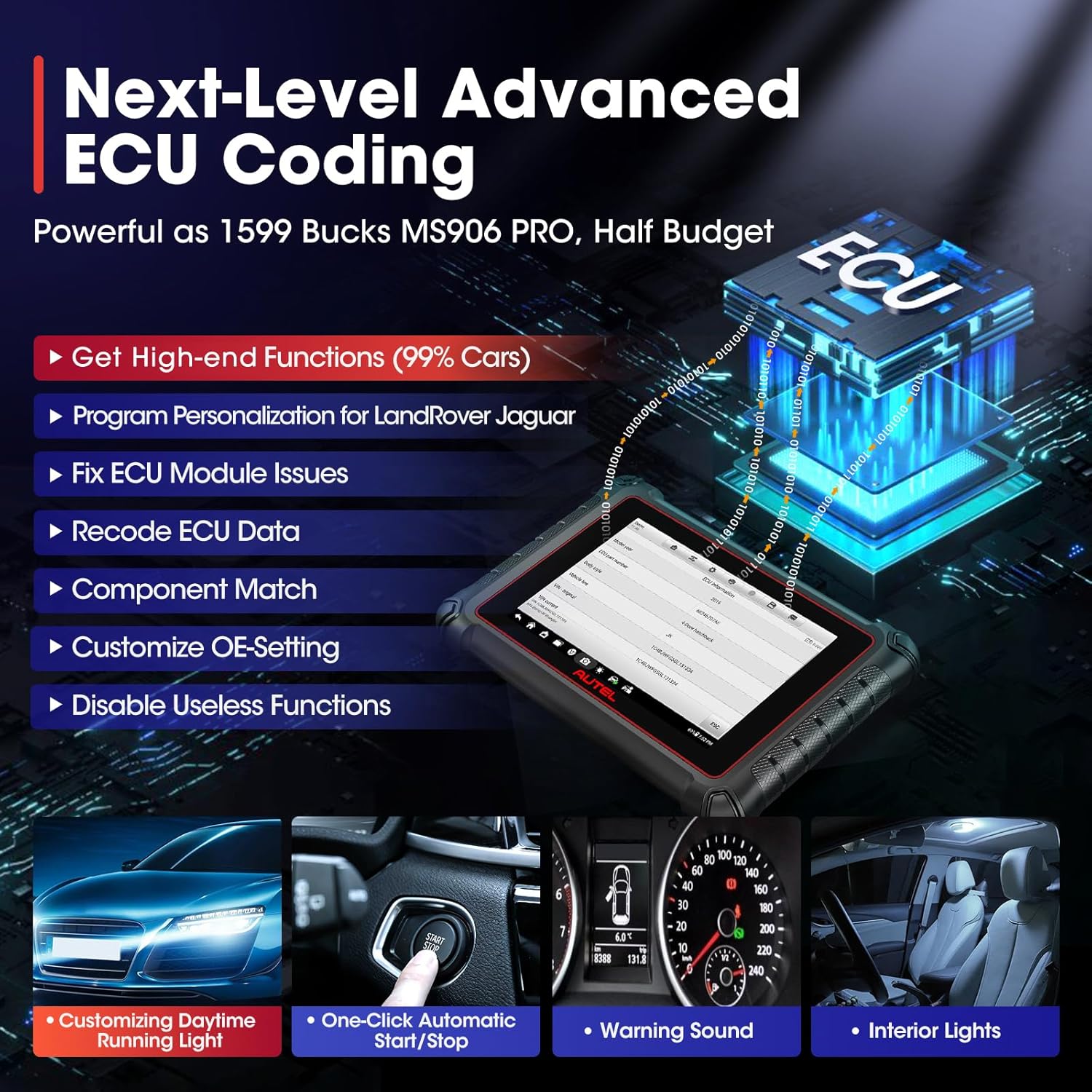 Autel MaxiPRO MP900 ECU Coding Interface