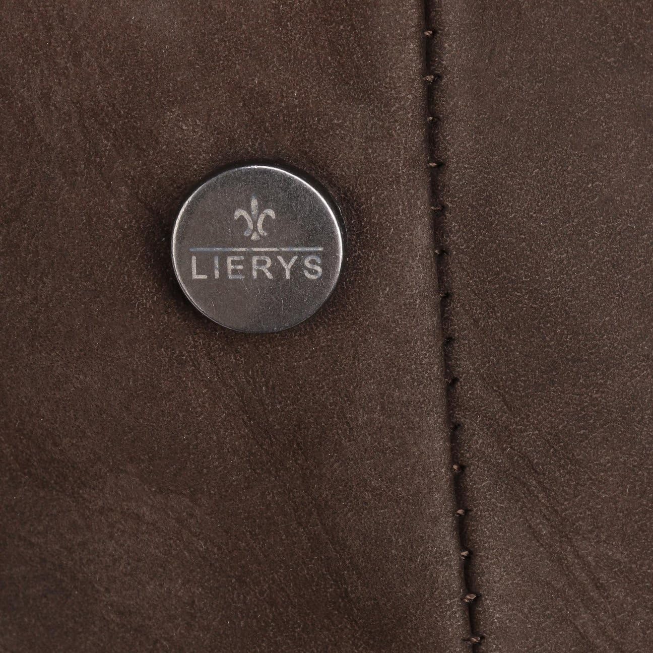 LIERYS Coppola Uomo Pelle Made in Italy Berretto con Visiera Autunno Inverno