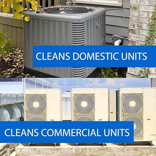 Miniatura 3 de Quality Chemical Nu-Coil - Limpiador de bobina de condensador alcalino concentradode grado profesional para unidad de CAlimpiador de bobina de CA, 1