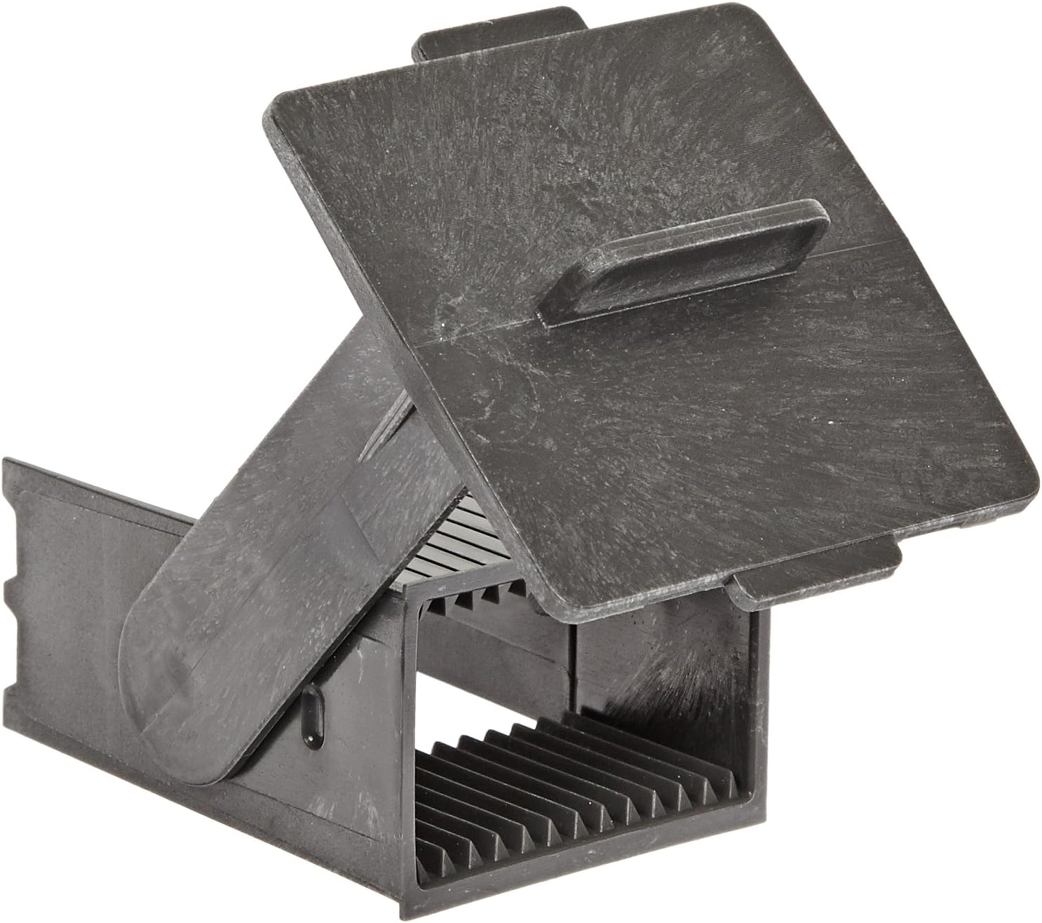 Simport EasyDip M905-12DGY Acetal Vertical Slide Staining Rack, Gray, 2-1/2" L x 2-1/4" W x 3-3/4" H (Case of 6)