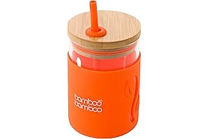 Bamboo Glass Cups for Kids
