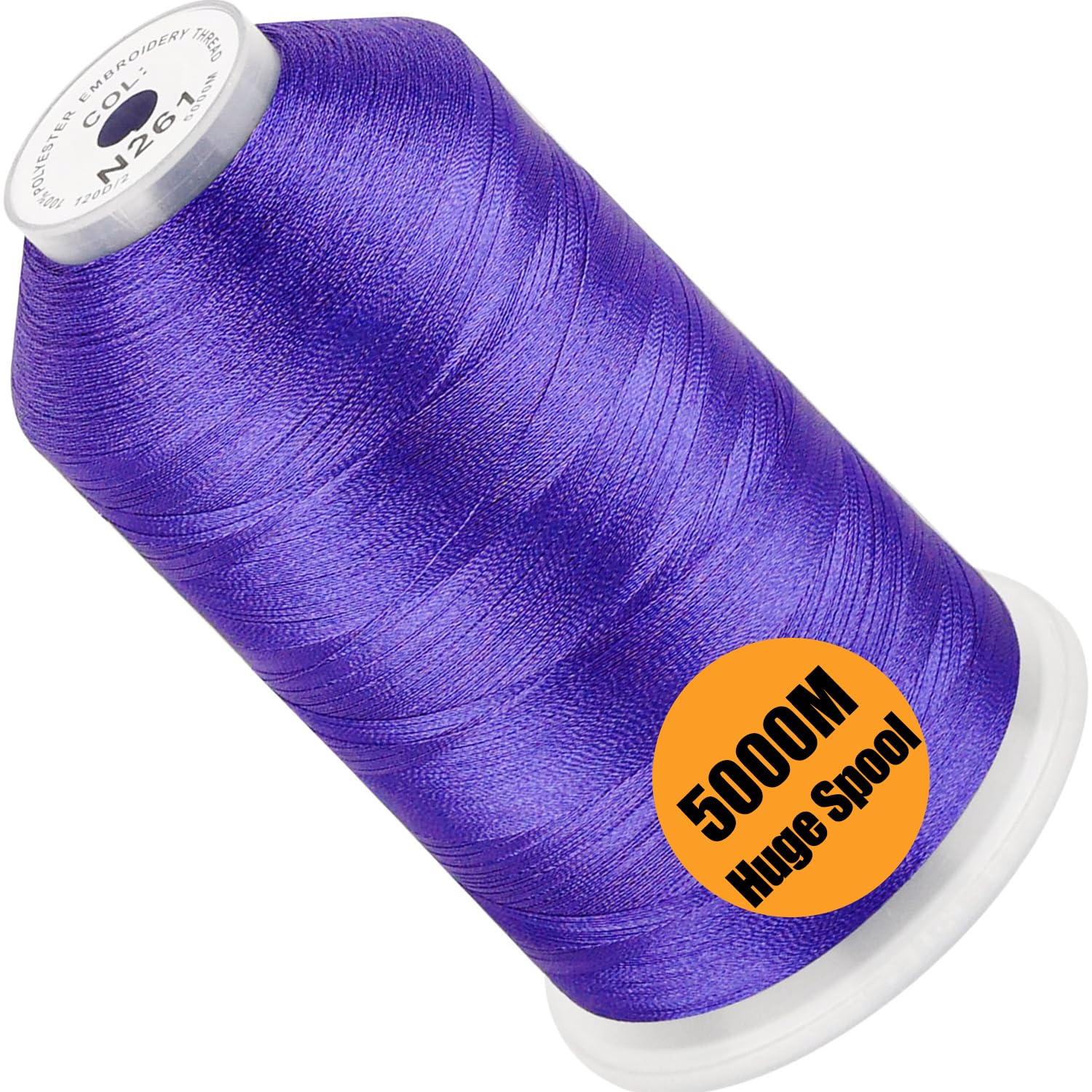 New brothread Huge Spool Embroidery Thread -Violet Blue Fits Janome Color