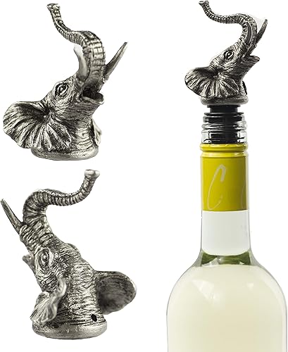 TXOKO - Vertedor de vino aireador y decantador de acero inoxidable boquilla de vertido premium para vino rojo blanco y rosa licor y aceite de oliva