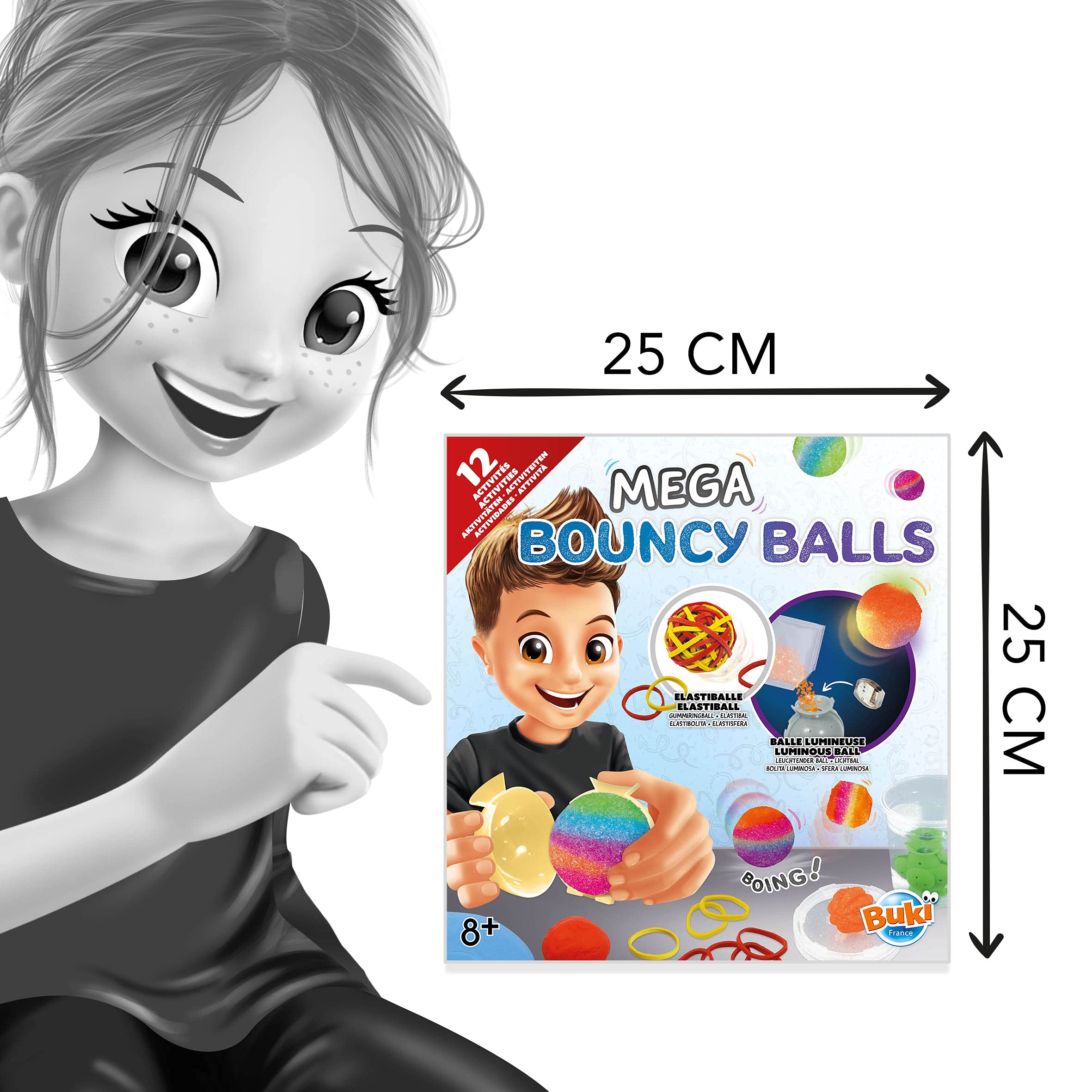 Buki - 2164 - Mega balles rebondissantes