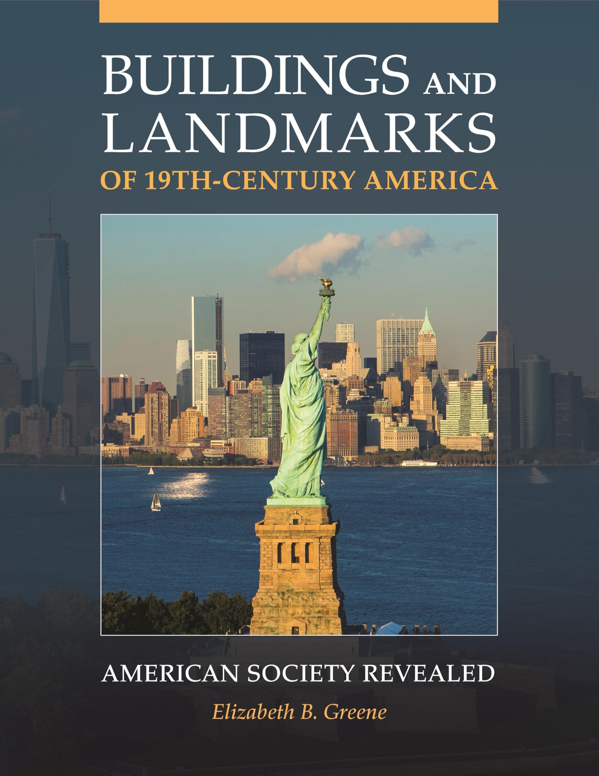 Livre d'architecture américaine du 19e siècle sur la société des USA