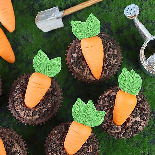 Miniatura 5 de 5 paquetes de moldes de silicona para decoración de pasteles, hojas de arce, fondant, formas de resina