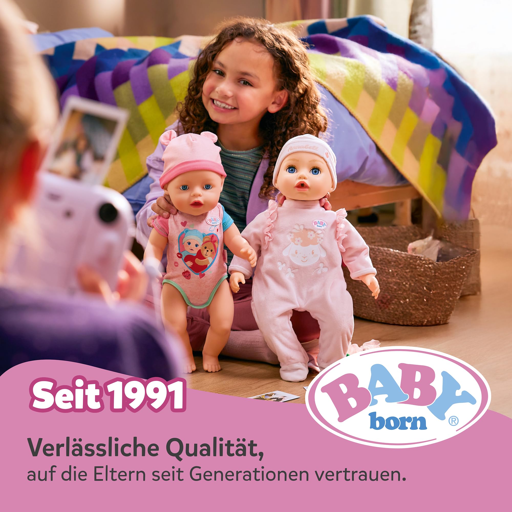 BABY born REIT-Outfit mit Hose, Shirt, Stiefeln und Helm für 43 cm Puppen