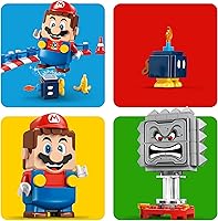 Vista 34 de LEGO 71411 Super Mario The Powerful Bowser, kit de modelo de construcción para adultos, figura articulada en 3D coleccionable con base de batalla