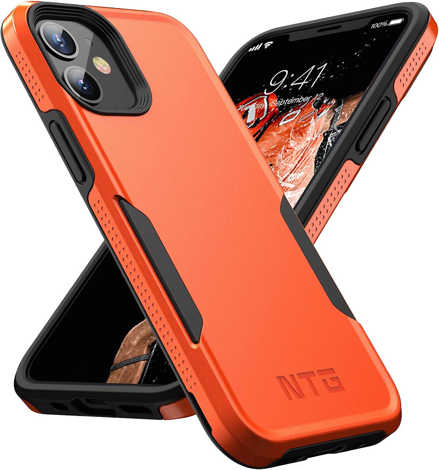 NTG Military Shockproof iPhone 12 Case [2 Layer Structure