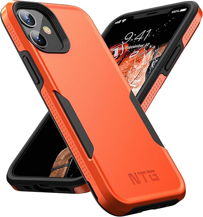 NTG Designed for iPhone 12 Case & iPhone 12 Pro Case, HeavyDuty Tough