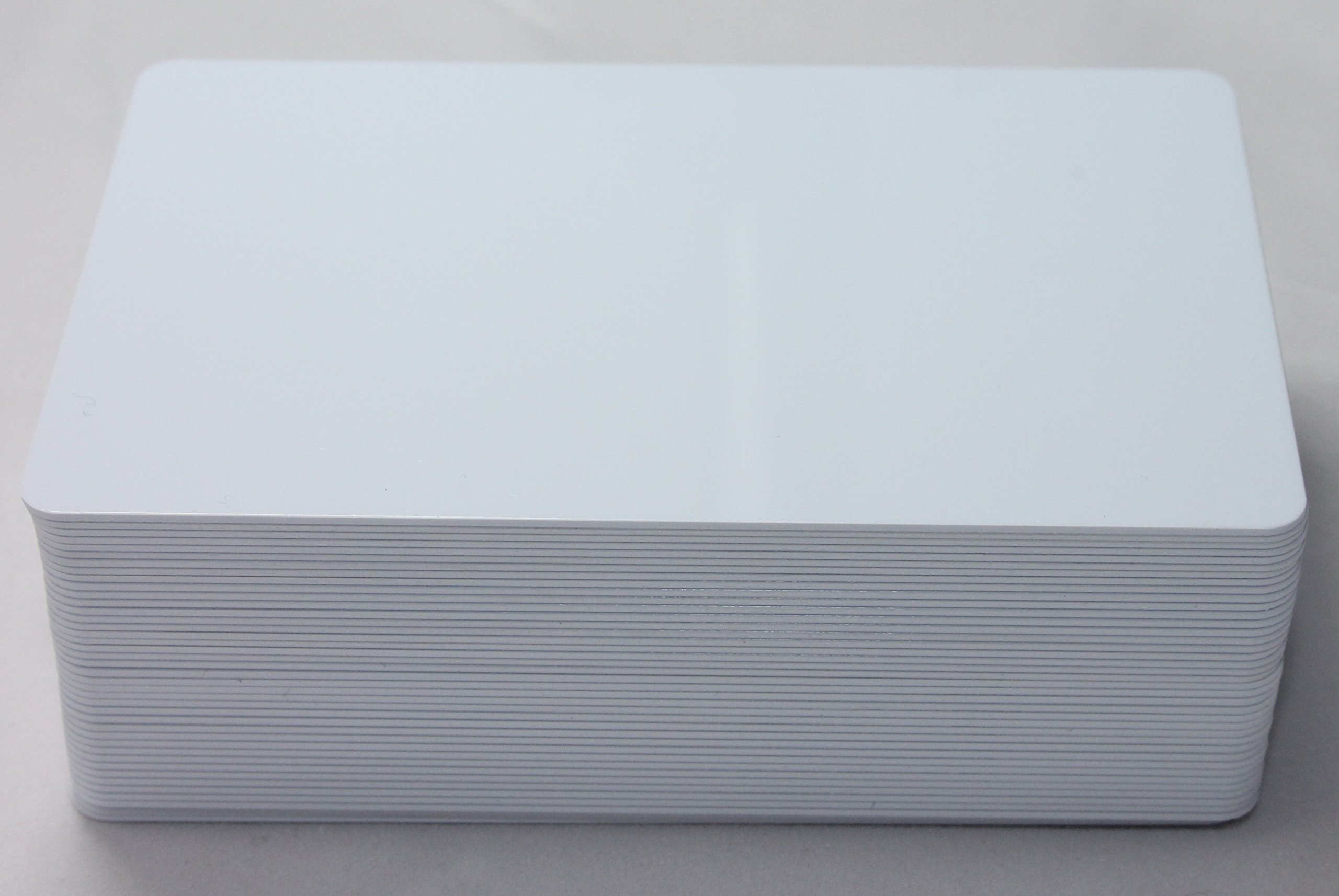 Lot de 100 cartes en PVC avec puce RFID EM4102 Blanc