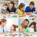 HNSYYF Multicolor Pen in One - 4-in-1 Cute Pens for Kids - 24 Ballpoint Pens for Birthdays and Children's Parties - Fun Gifts Assorted Lnk Kawaii Pens