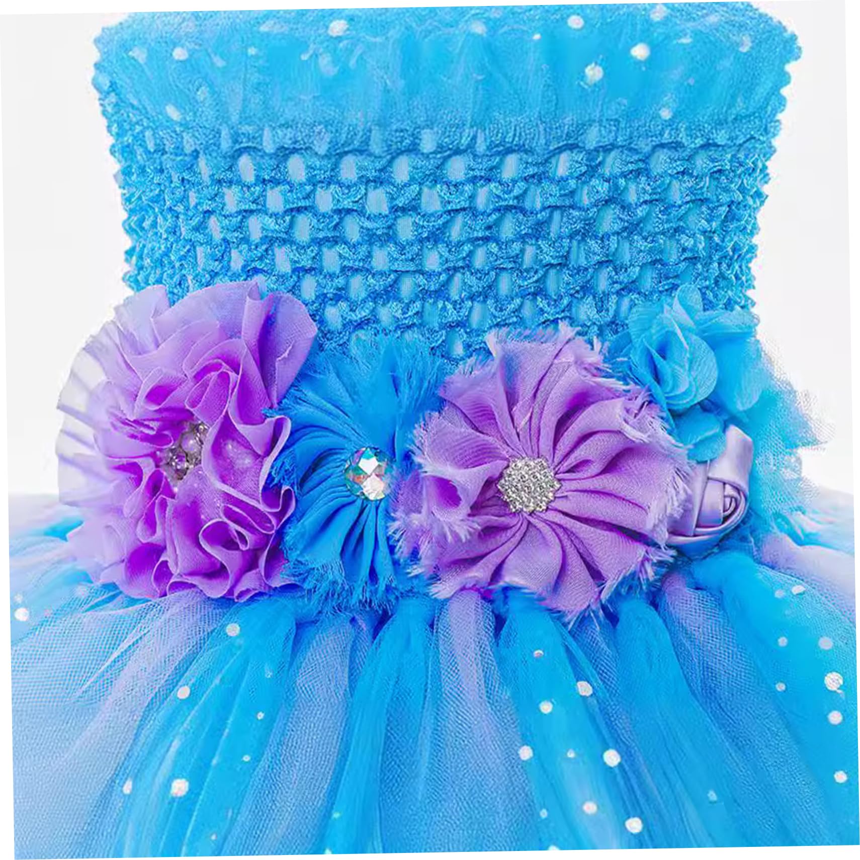 Costume da farfalla per ragazza, set di costumi da fata da 4 pezzi include vestito illuminato, ala di farfalla, bacchetta magica e fascia per capelli XL