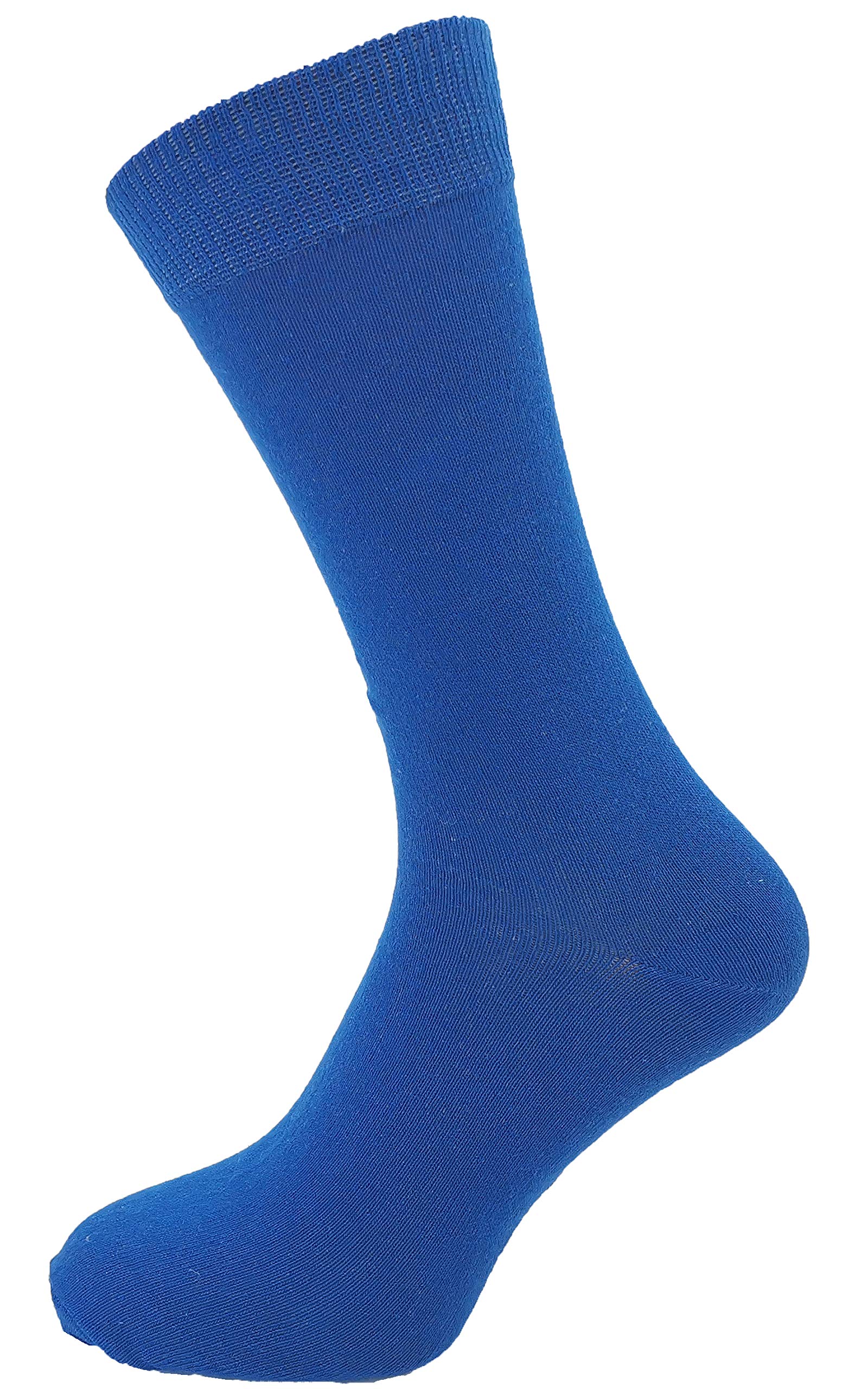 Macahel Mens Plain Ankle socks (Blue)