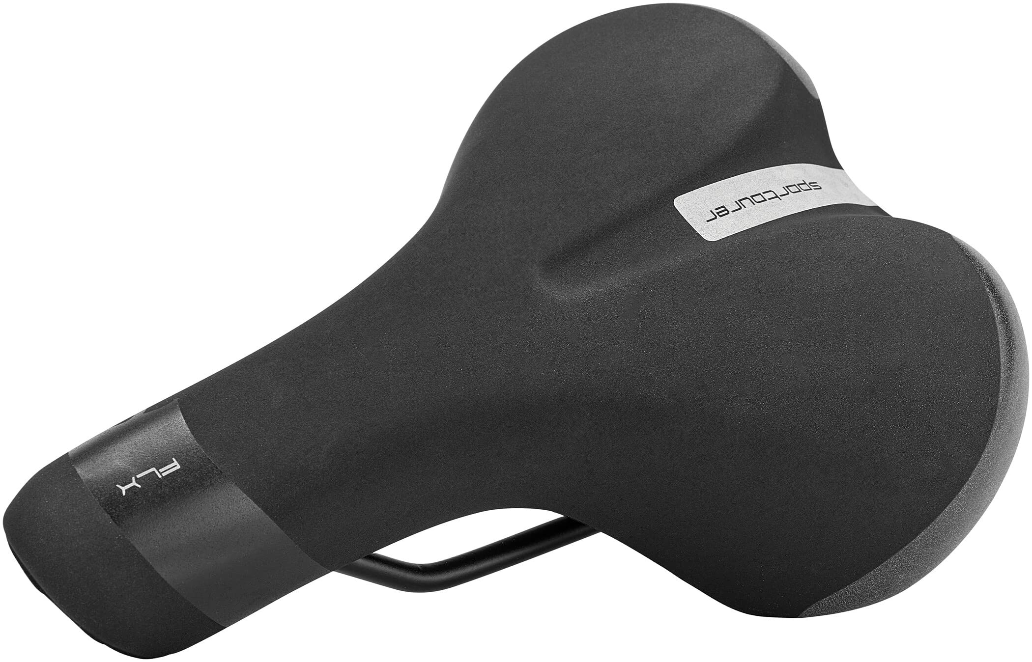 Sportourer Damen Fahrradsattel FLX Lady Hi-Viz, Schwarz, One Size, FA003502723