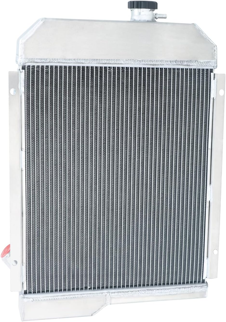 3 Row Radiator Shroud Fan For Jeep CJ5 CJ6 DJ5 DJ6 Buick 225 3.7L V6 1965-1971 Aluminum Radiator with Electric Fan Thermostat Relay Kit