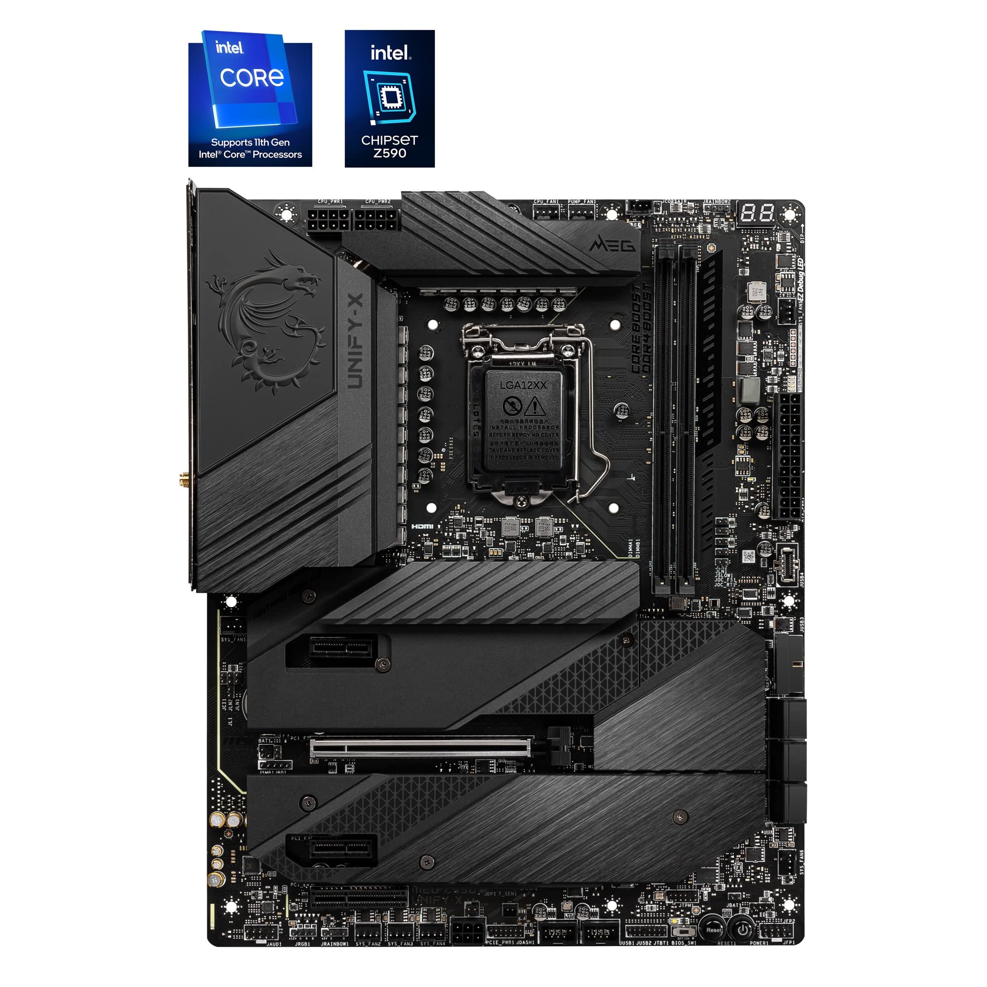 MSI Meg Z590 Unify-X - płyta główna do gier ATX (obsługuje