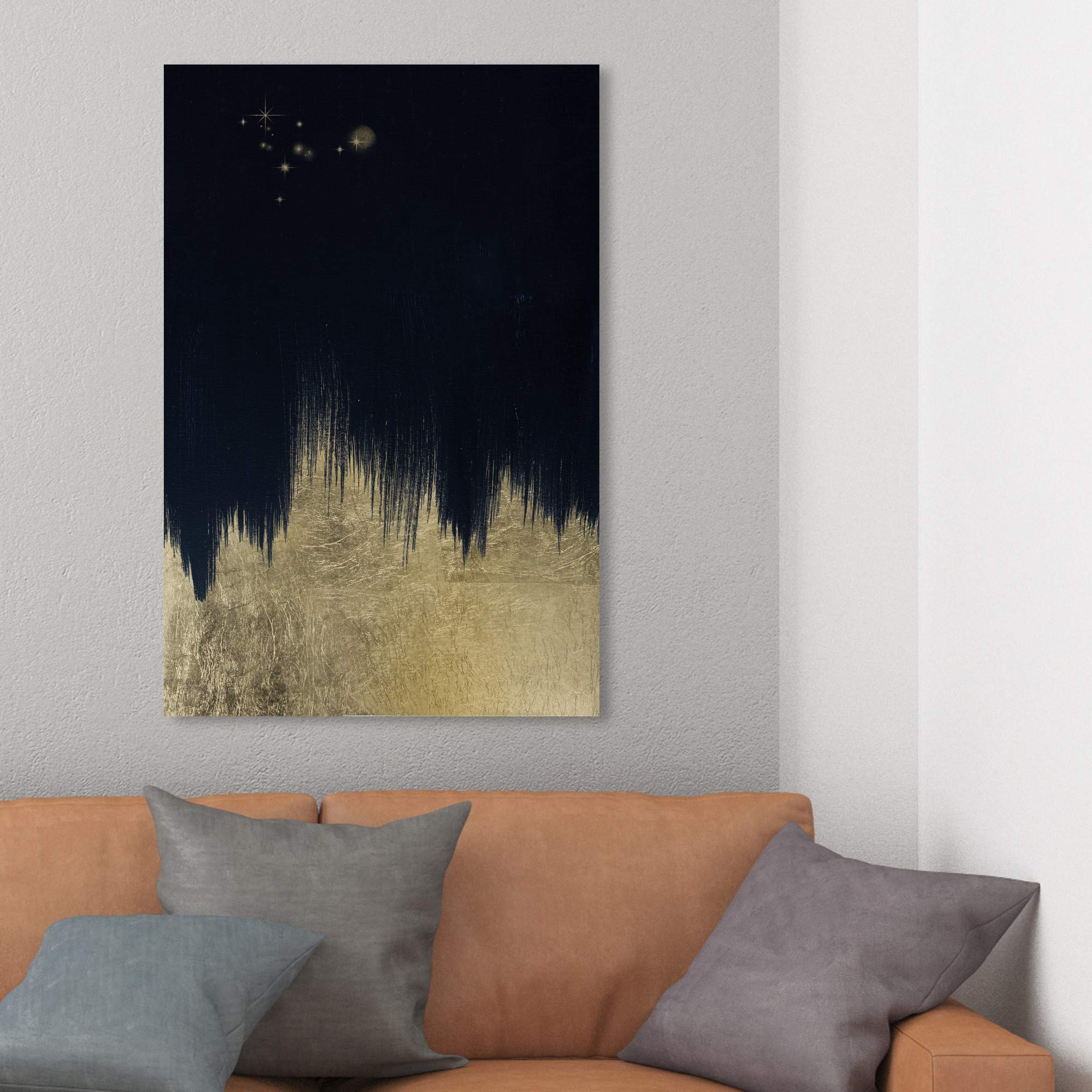 The Oliver Gal Artist Co. Abstract Wall Art Canvas Prints 'Starry