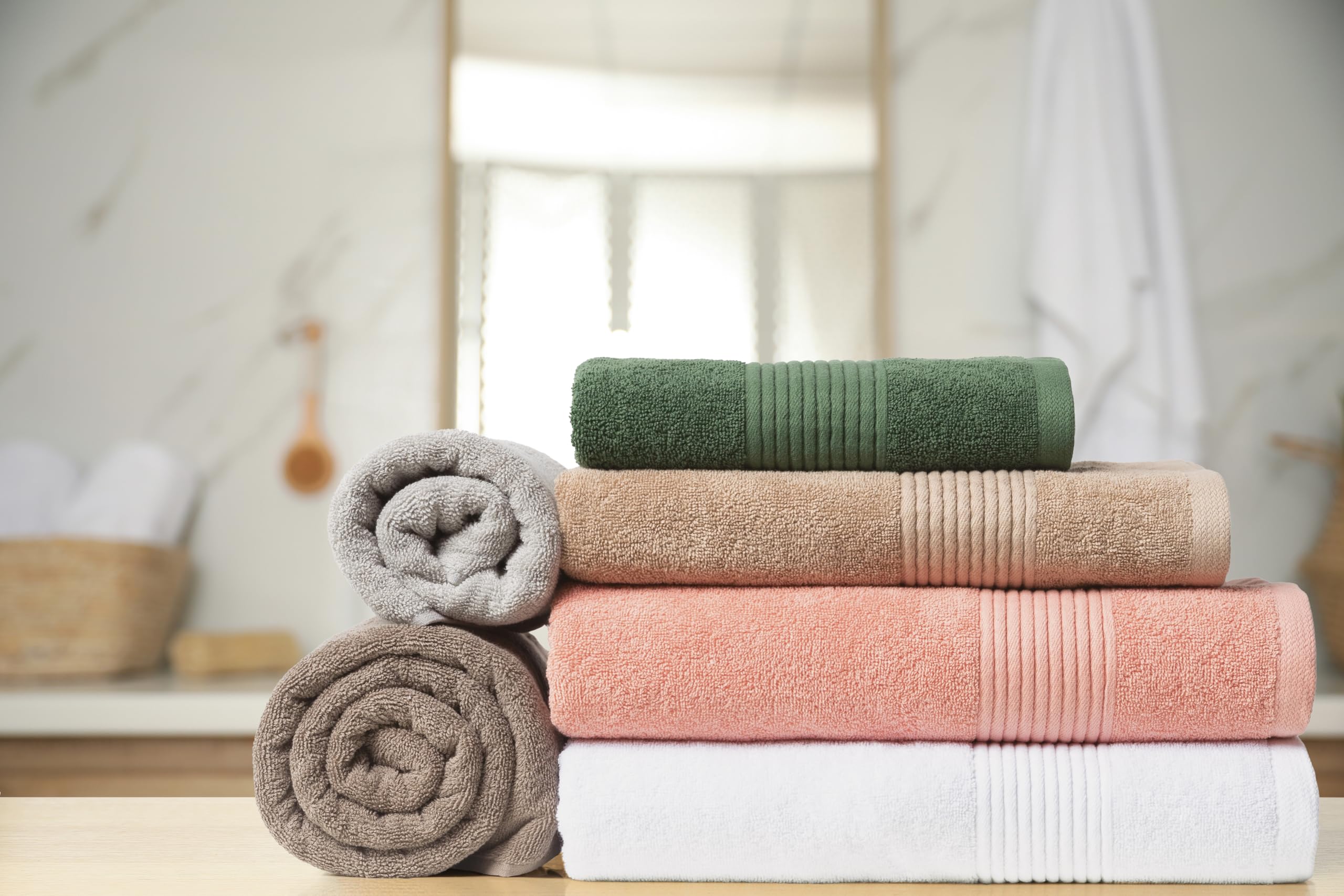 Ręczniki kąpielowe Cloud Pillow, 2 sztuki, 100 x 150 cm – 100% bawełna Ręczniki kąpielowe – 500 g/m2 – Miękkie, chłonne i wytrzymałe – Certyfikat Oeko-Tex