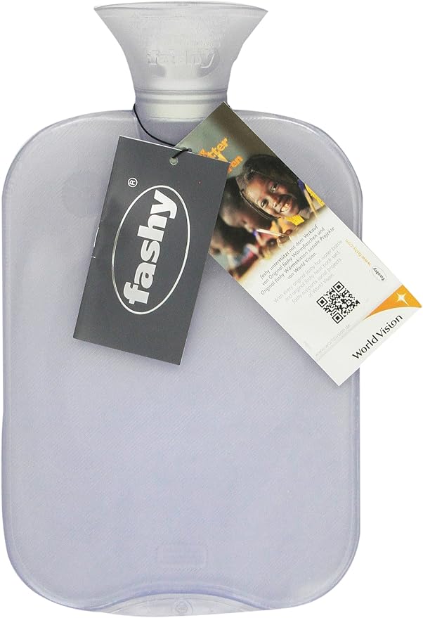 Fashy Transparent Classic Hot Water Bottle Made In Germany Amazon