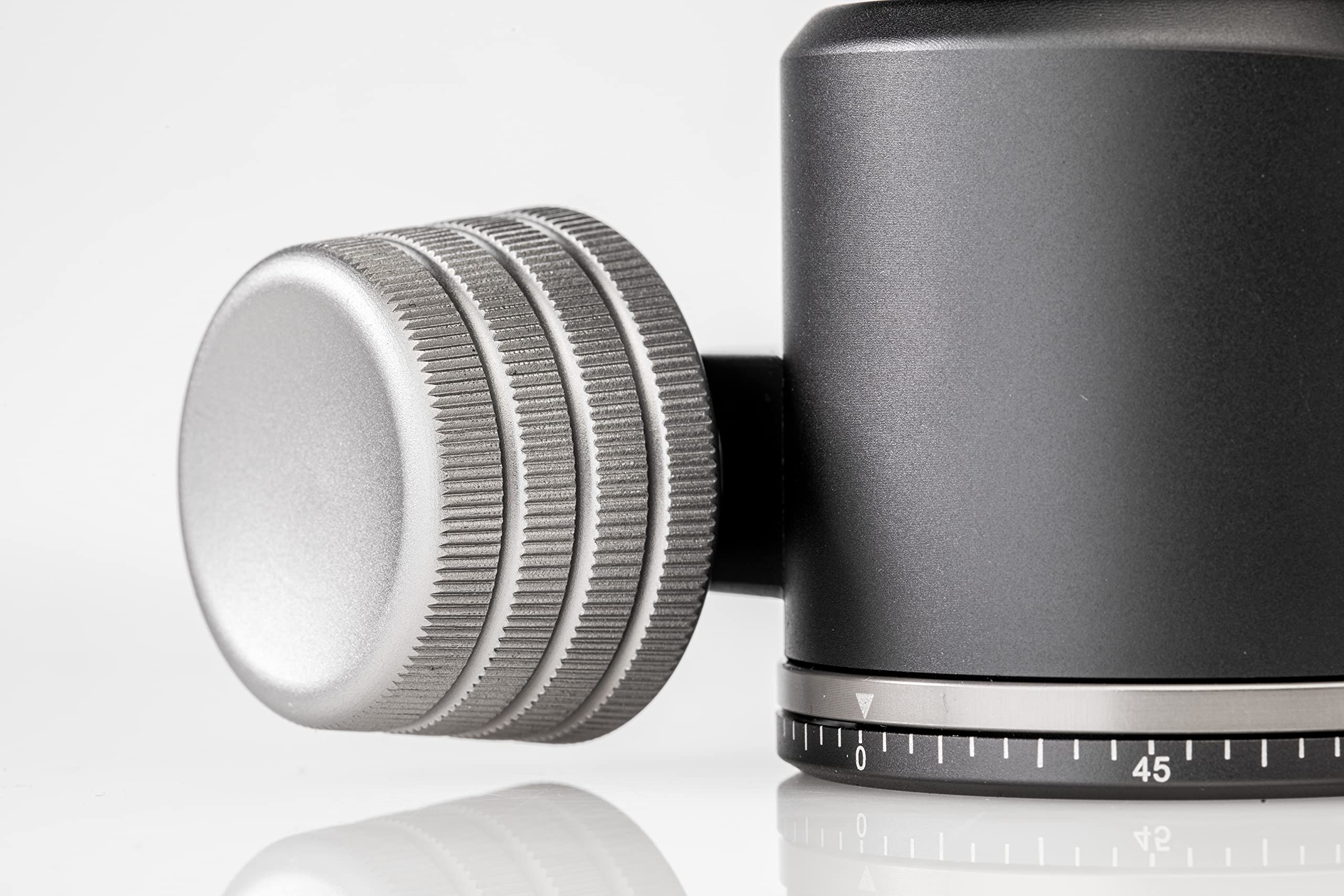 Benro Testa a sfera GX35 a basso profilo con piastra PU56, capacità 35 kg, doppia panning, alluminio, Arca-Swiss, ultraleggero, meccanismo di bloccaggio sicuro