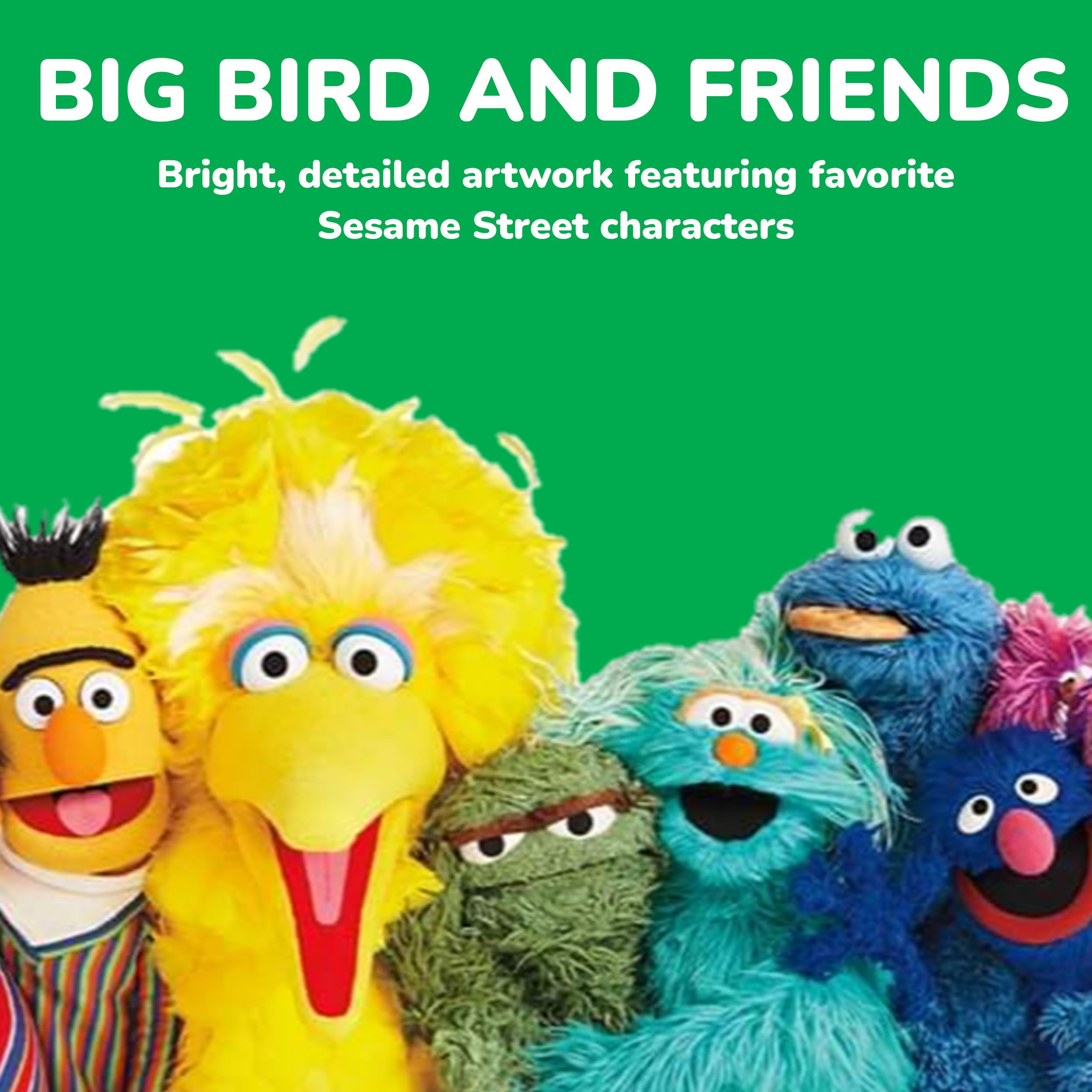 Amazon.com: MasterPieces Sesame Street Big Bird's Block Party 1000