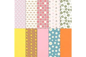 SANNIX Boho Tissue Paper Printed for DIY Crafts