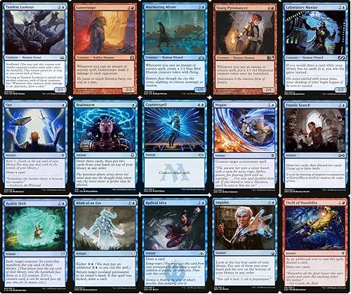 Miniatura 3 de Niv-Mizzet Commander Deck – Hechizos de Izzet – Tormenta Azul Roja – EDH – 100 cartas – Custom Magic The Gathering Deck – Muy fuerte