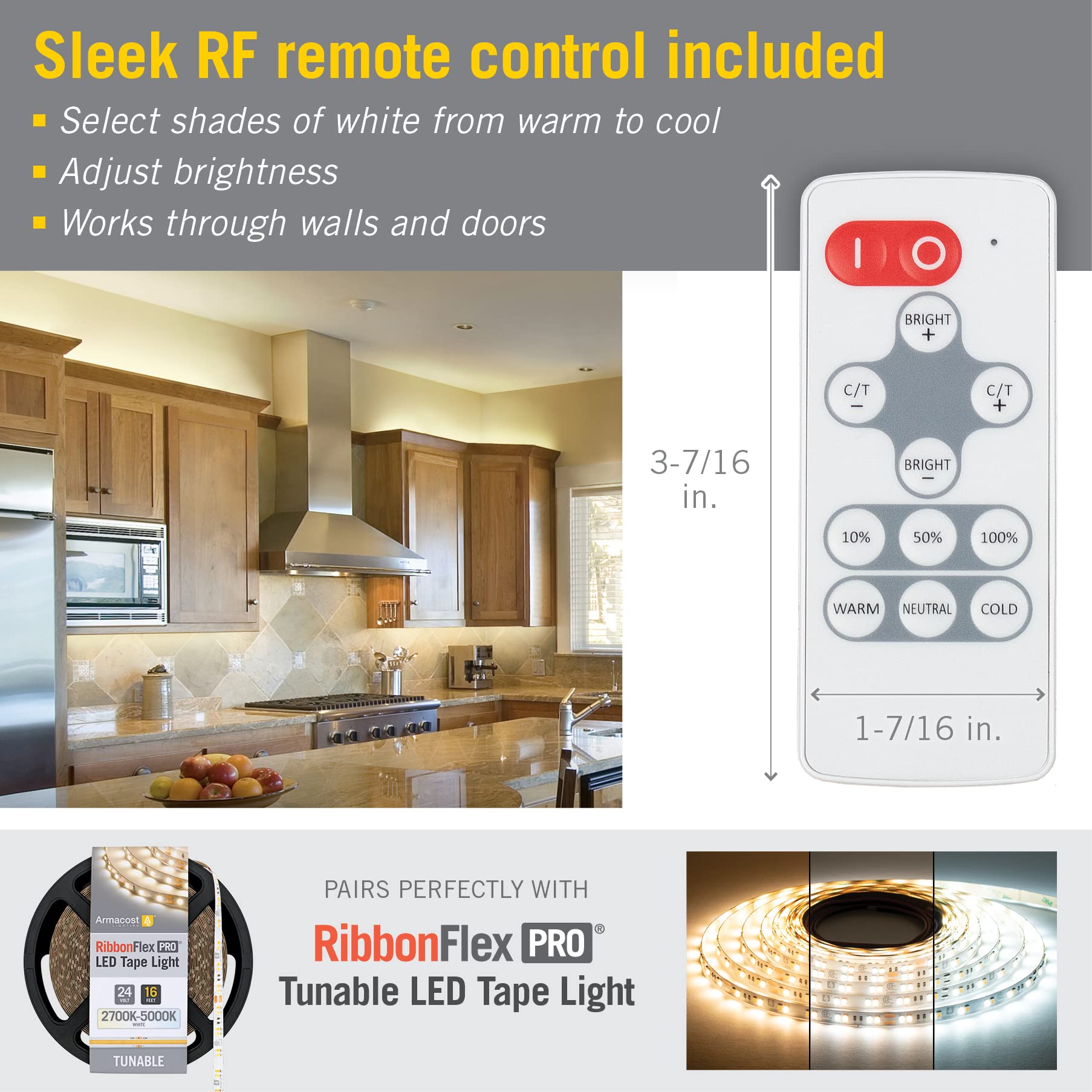 Tunable Led Light Controllers LED Lighting Controller Armacost Lighting Proline CCT Tunable White LED ...