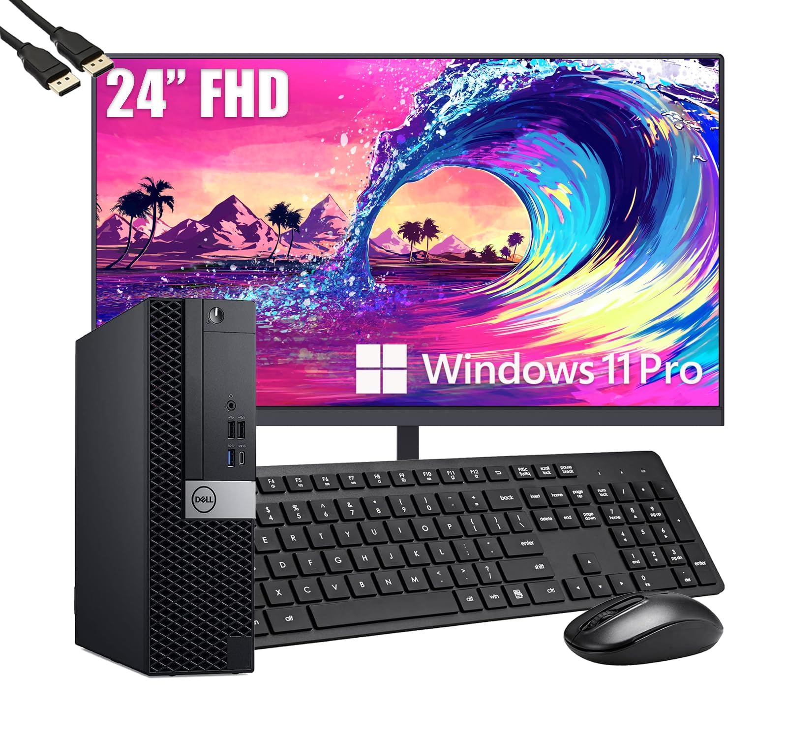 Amazon.com: Dell OptiPlex 7050 SFF Desktop Computer PC with 24