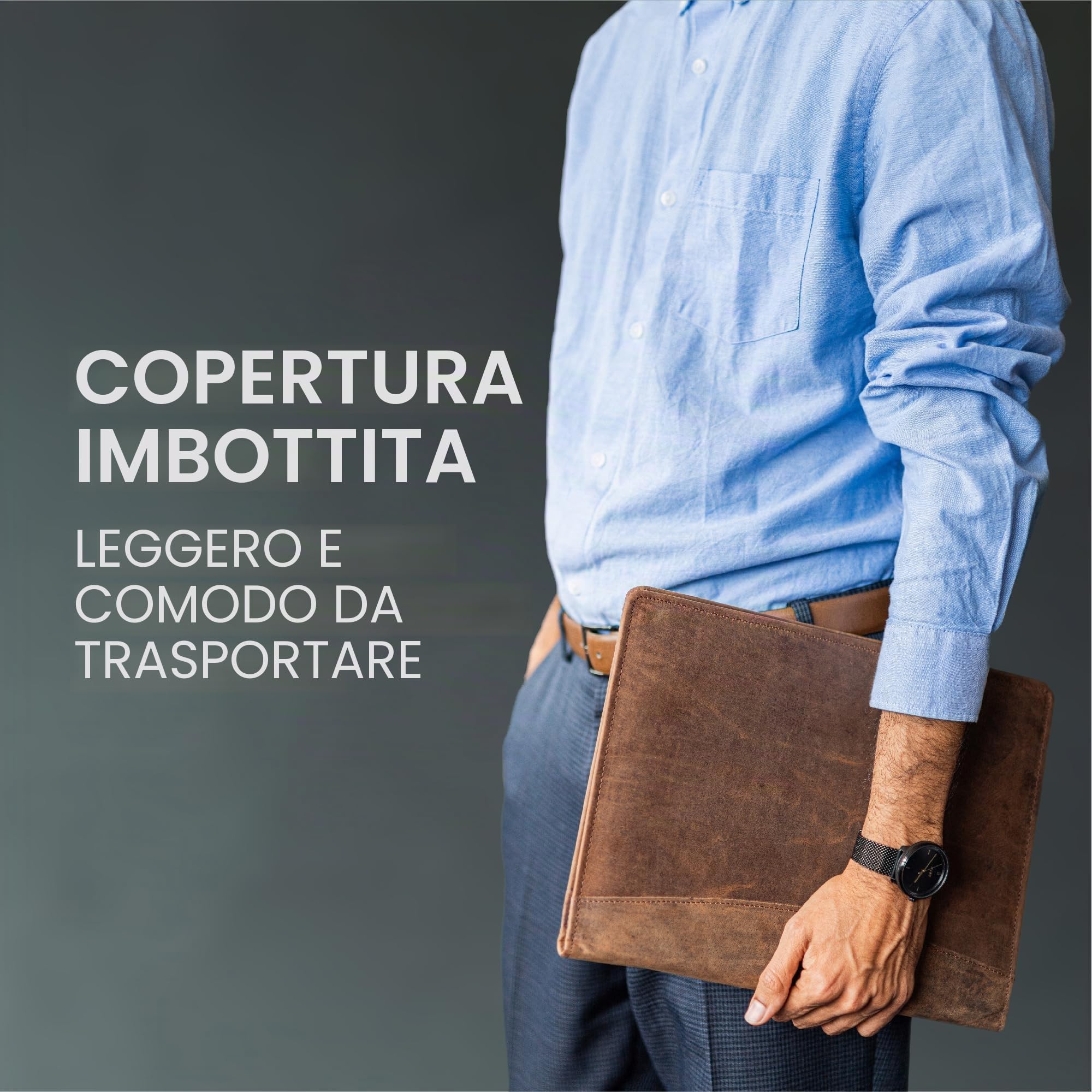 Moonster Cartella Porta Documenti A4 Cartella Portadocumenti e CV con un’Elegante Penna Inclusa – Cartella Portadocumenti con Porta Bigliettini da Visita – Un Regalo Donna o Uomo Perfetto