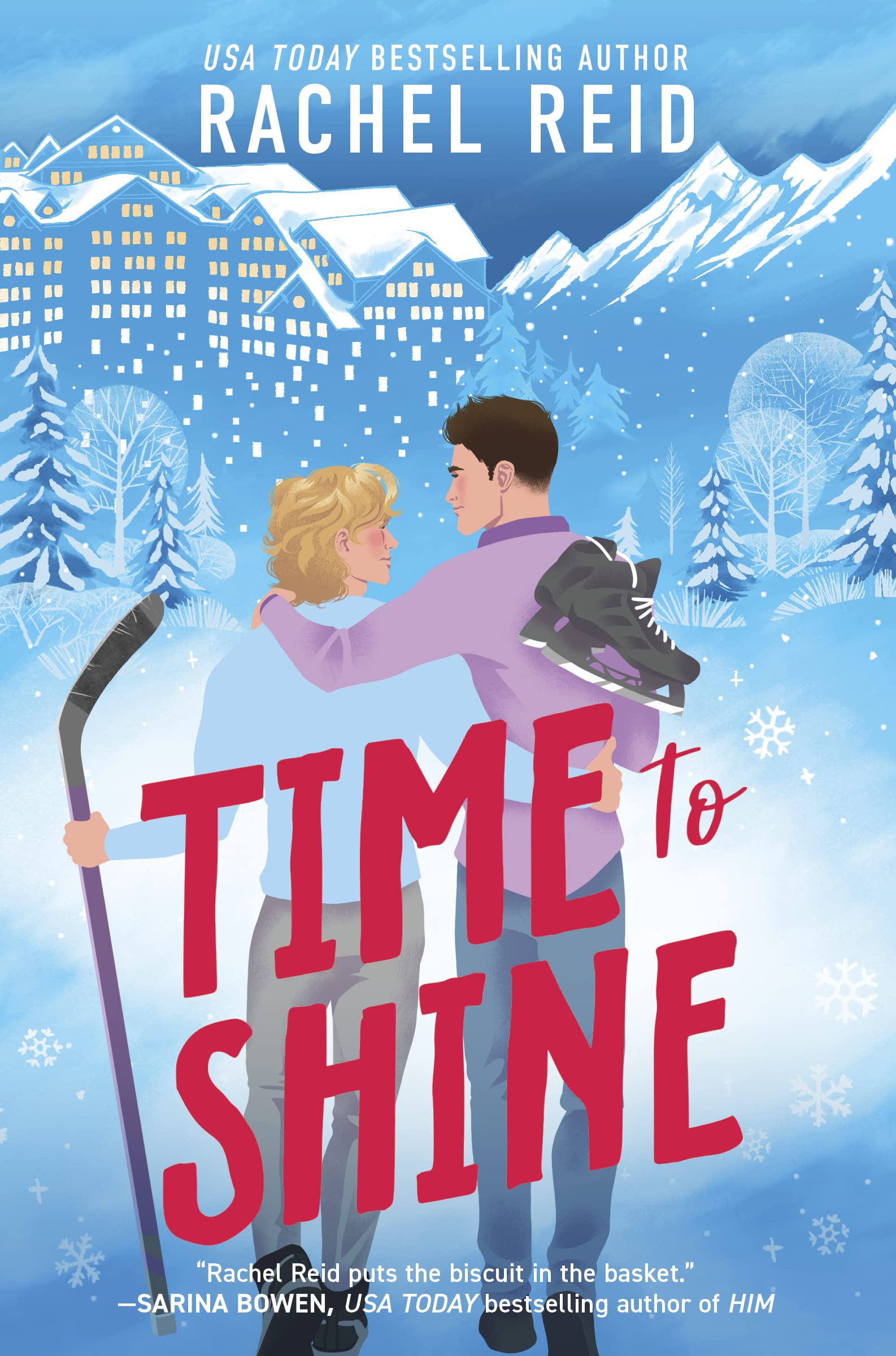 Time to Shine: A Spicy Bisexual Hockey Romance