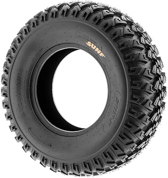 SunF ATV Tires 30x10R14 30x10x14 Loose Over Hardpack 8 PR A045 - SET of 4