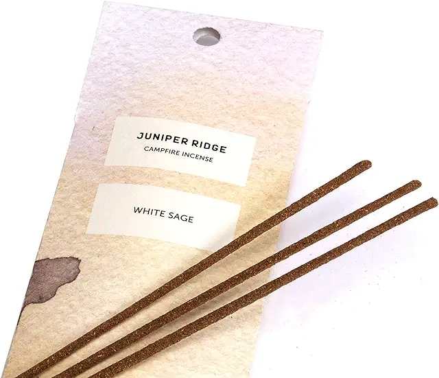 Juniper Ridge White Sage Incense 20 Sticks - Natural Campfire Aroma