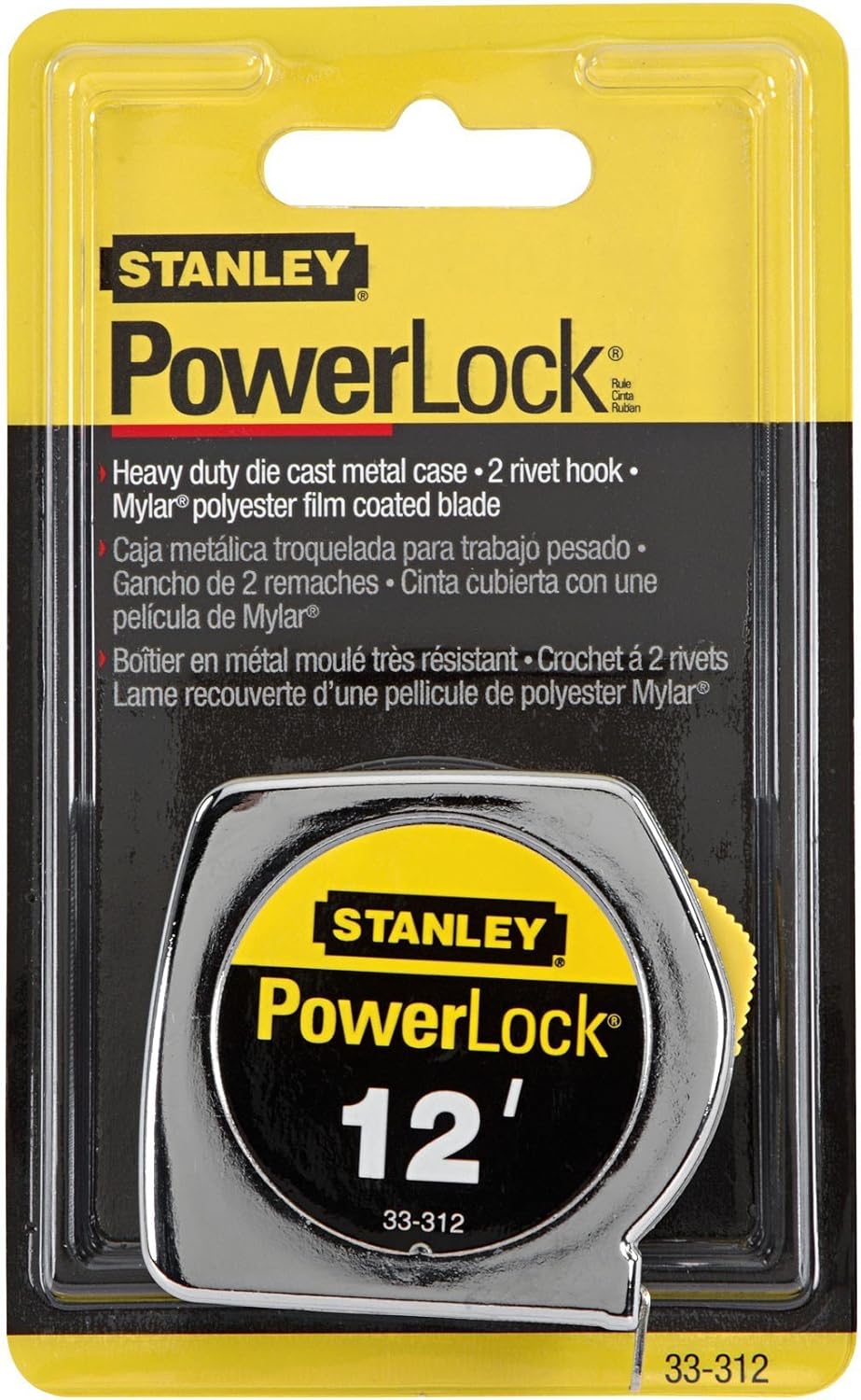 Stanley Hand Tools 33-312 3/4" X 12' PowerLock® Professional Tape Measure