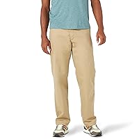 Lee Total Freedom Stretch Relaxed Fit Flat Front Pant Pantaloni Casual