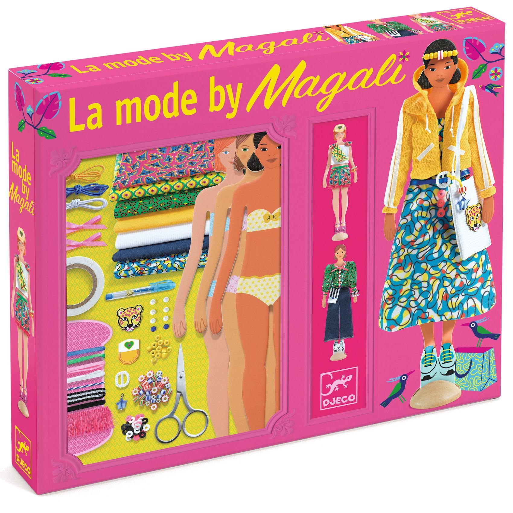 Djeco creative craft set fashion studio La Mode by Magali Attiogbé