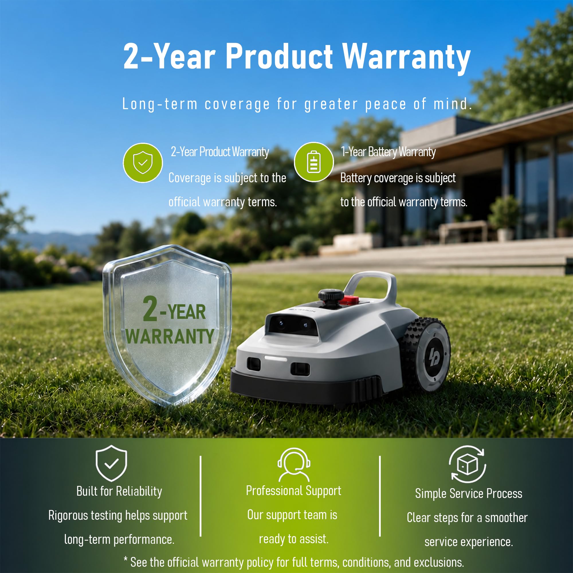 LOPKIN L2500-Neo Robot Mower - No Wire Needed -9