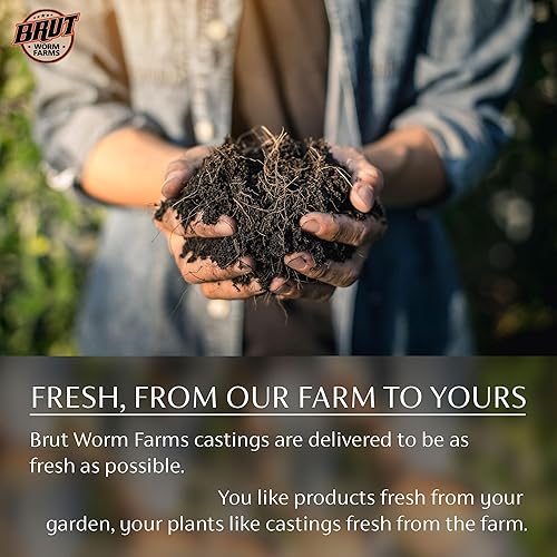 Miniatura 2 de Brut Organic Cow Compost  1 pie cúbico  Fertilizante rico en nutrientes para jardines prósperos  Seguro, puro y eficaz