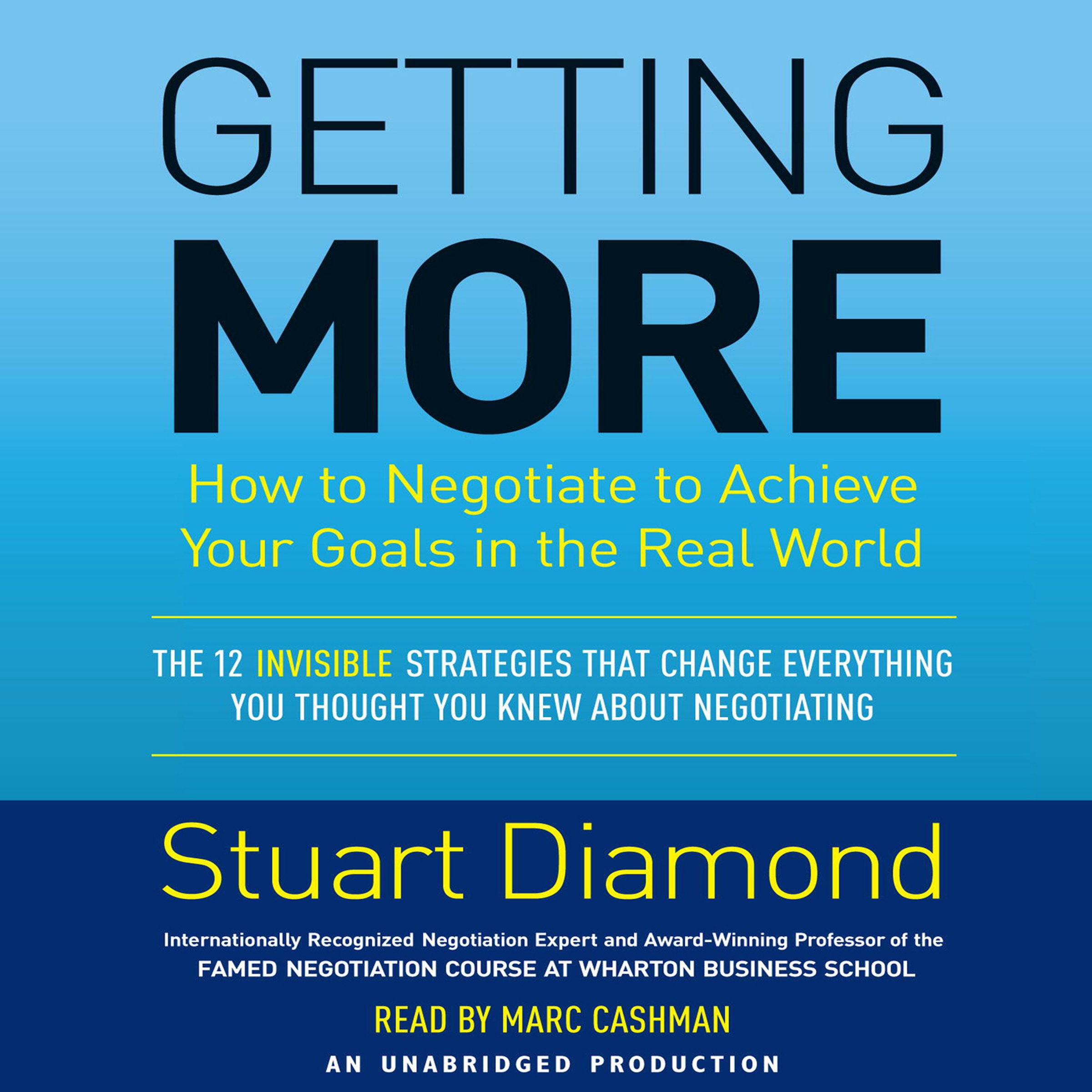 Cover art for Getting More