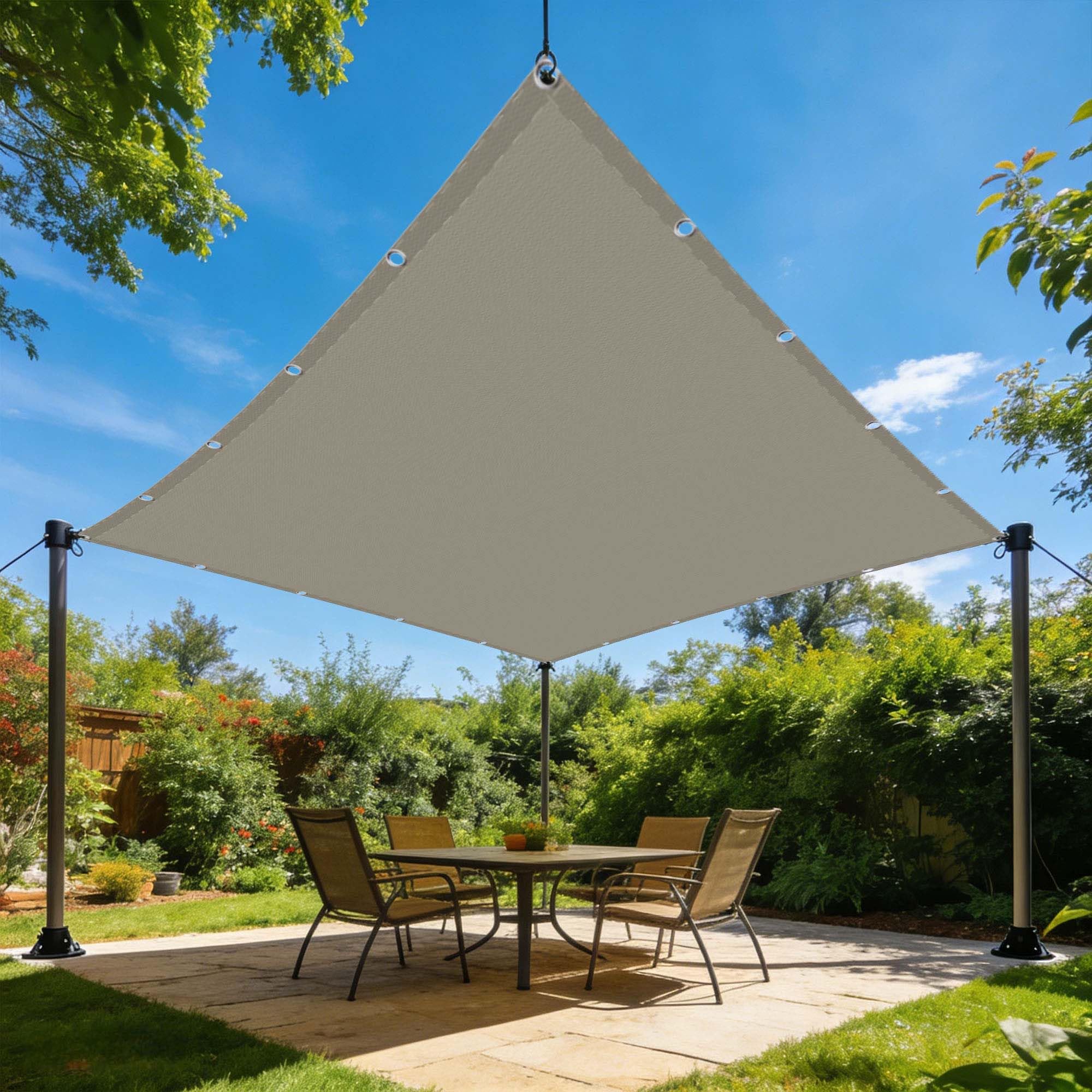 Voile d'ombrage pour un été au frais sur votre balcon ou terrasse