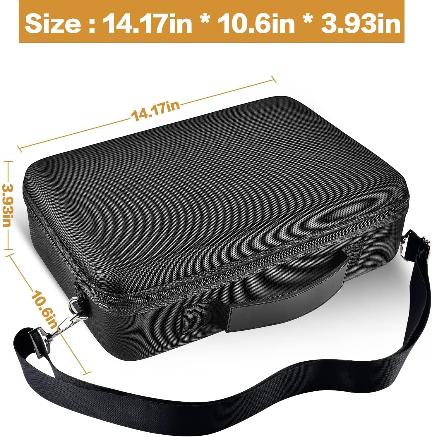 ALLPRIMO Trading Card Case Storage Box for 2700+ Cards. Deck Boxes Travel Organizer Holder Compatible with TCG/for Topps Baseball Sports/for C.A.H/for UNO/for MTG/for Yu-Gi-Oh Games -Black