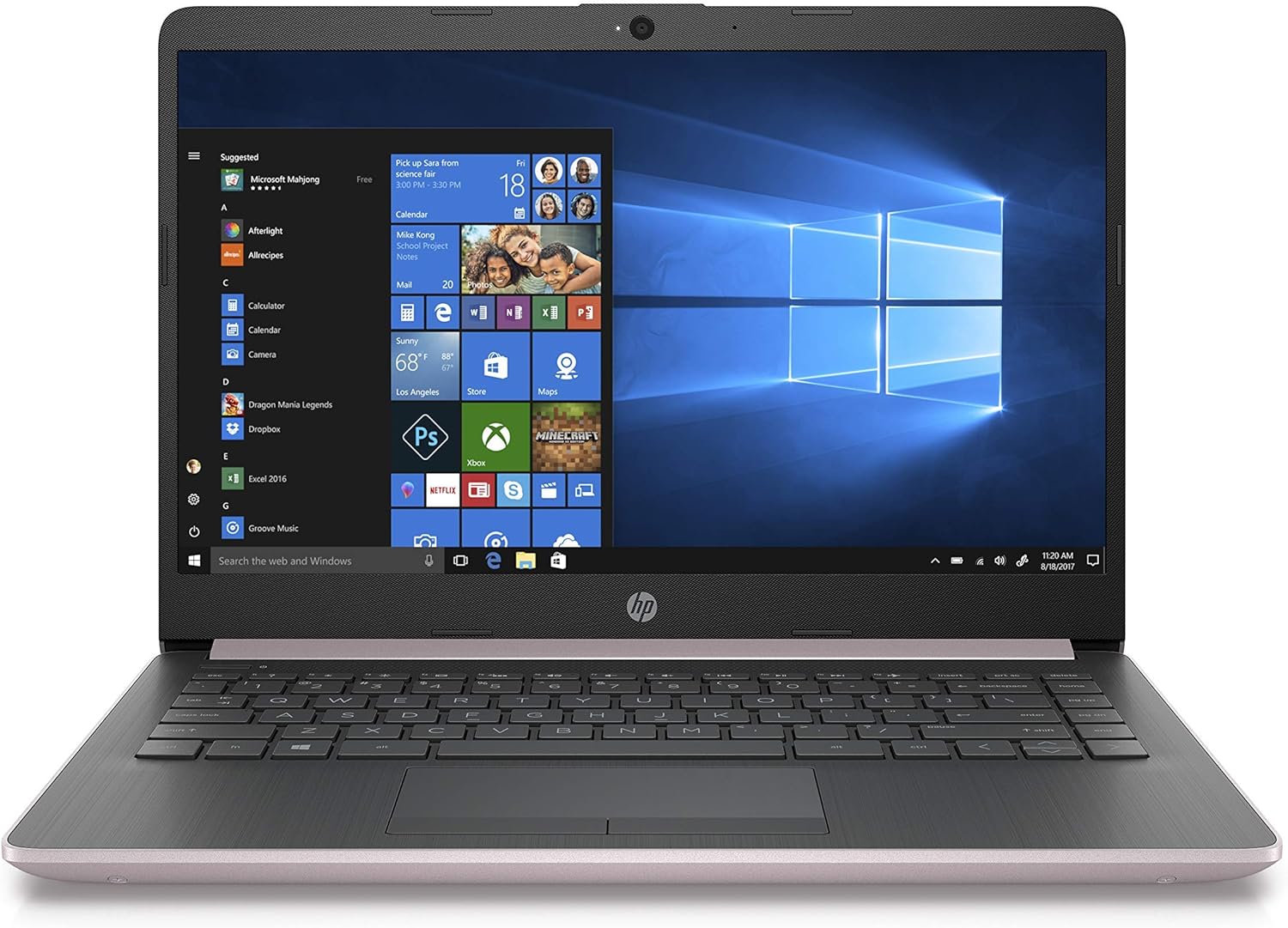 HP Laptops, 14 inch HD BrightView MicroEdge Display, Intel