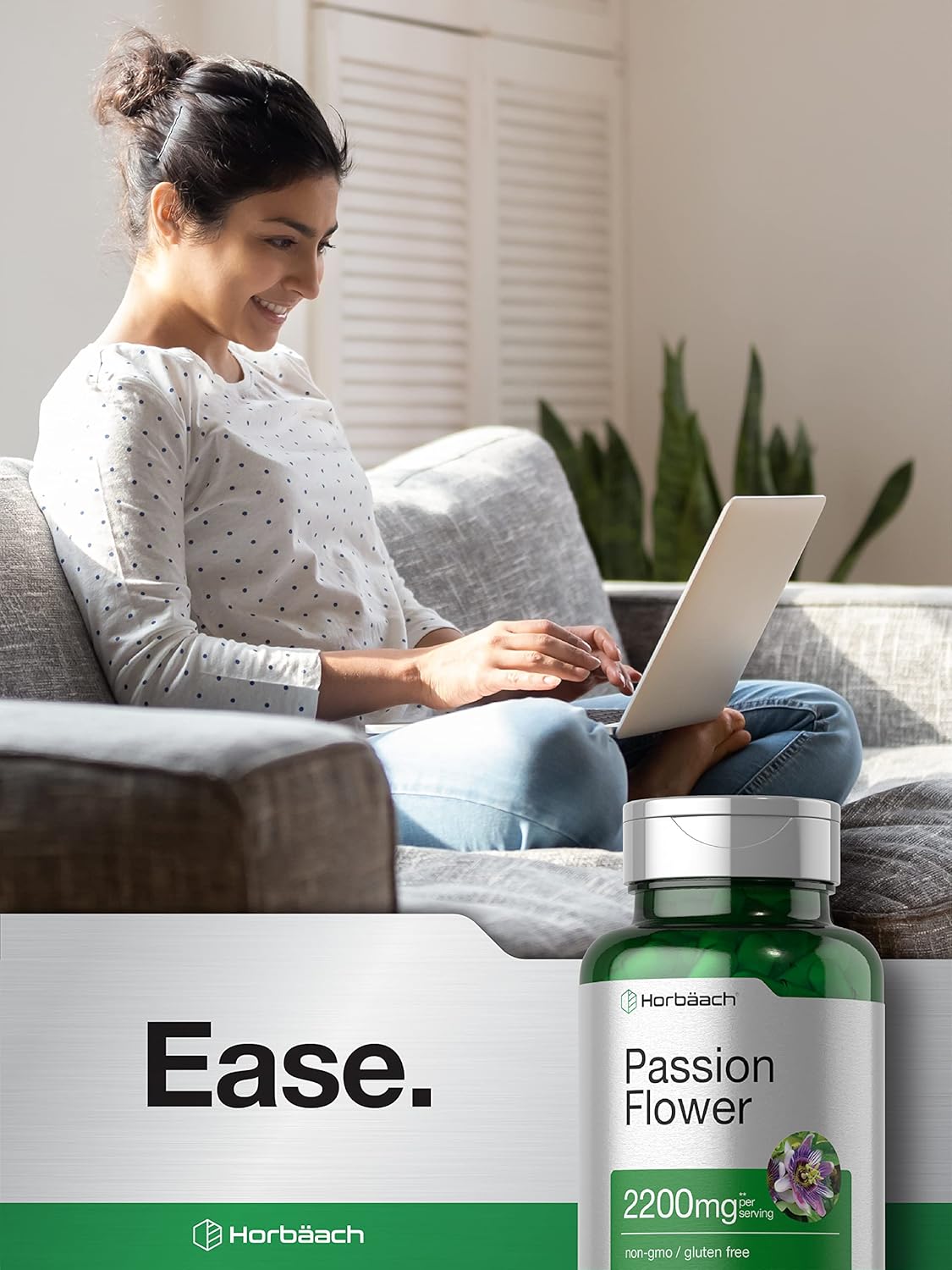 Passion Flower Capsules 2200mg 90 Count Nepal Ubuy