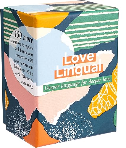 FLUYTCO Juego de cartas Love Lingual Level 2 - 150 Preguntas para iniciar conversaciones para parejas - Noche de cita y iniciadores de conversación
