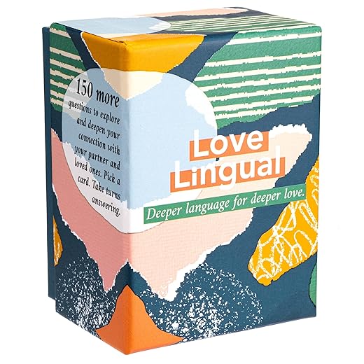 Love Lingual Level 2: Card Game - Deeper Language for Deeper Love - 150 Conversation Starter Questions for Couples - to Explore & Deepen Connections with Your Partner - Date Night & Relationship Cards