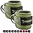 DMoose Ankle Strap for Cable Machine - One Size Fit with Premium Padding, Glute Kickback Ankle Strap, Ankle Cable Straps for Workout, Booty Workout, Leg Extension, Hip Abductors (Olive Green - Pair)