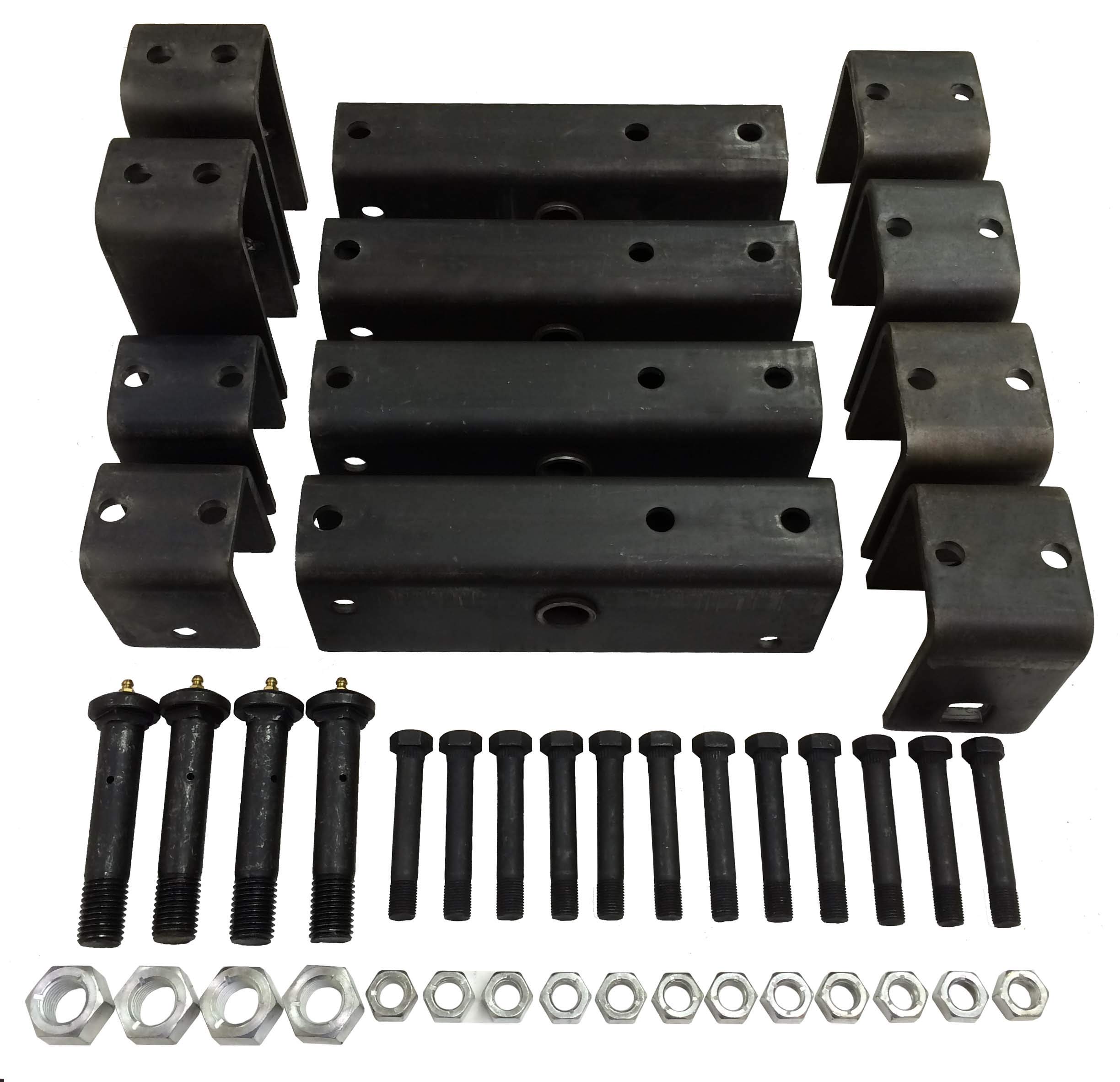 Trailer Triple Axle Hanger Kit AP Kit For 2 Wide Slipper